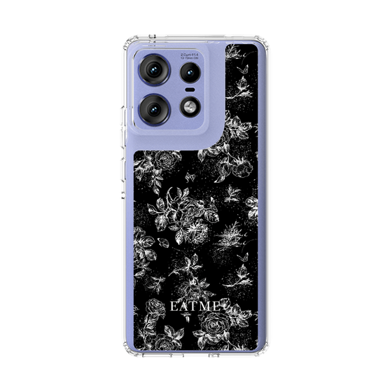 Slim Protection Case［ EATME - Toile de Jouy - Black ］