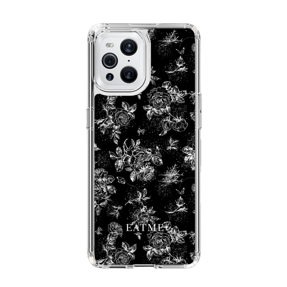 Slim Protection Case［ EATME - Toile de Jouy - Black ］