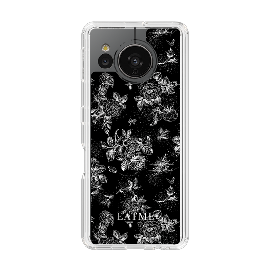 Slim Protection Case［ EATME - Toile de Jouy - Black ］