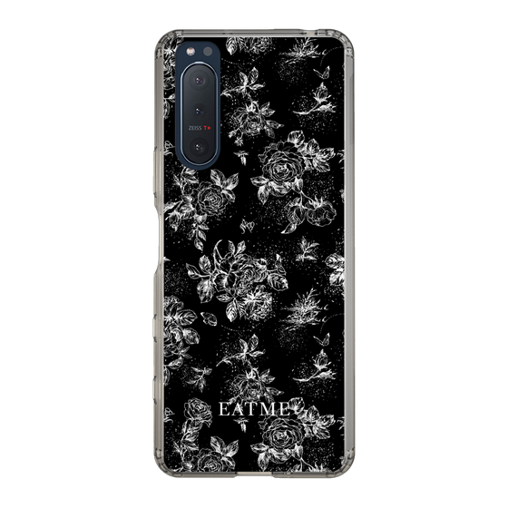 Slim Protection Case［ EATME - Toile de Jouy - Black ］