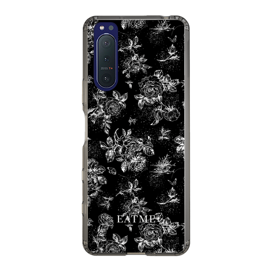 Slim Protection Case［ EATME - Toile de Jouy - Black ］