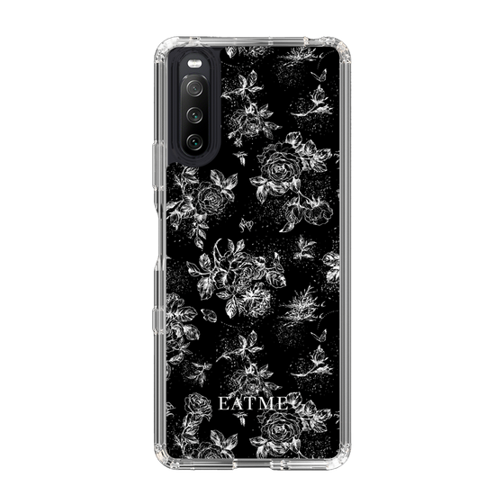 Slim Protection Case［ EATME - Toile de Jouy - Black ］