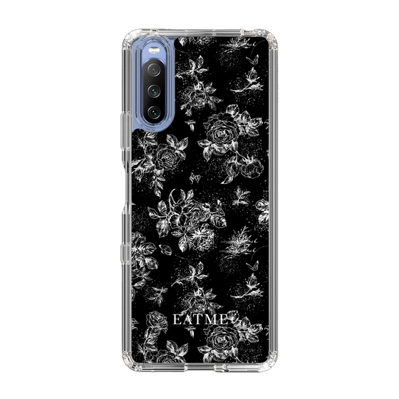 Slim Protection Case［ EATME - Toile de Jouy - Black ］