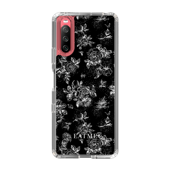 Slim Protection Case［ EATME - Toile de Jouy - Black ］