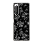 Slim Protection Case［ EATME - Toile de Jouy - Black ］