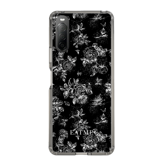 Slim Protection Case［ EATME - Toile de Jouy - Black ］