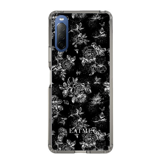Slim Protection Case［ EATME - Toile de Jouy - Black ］