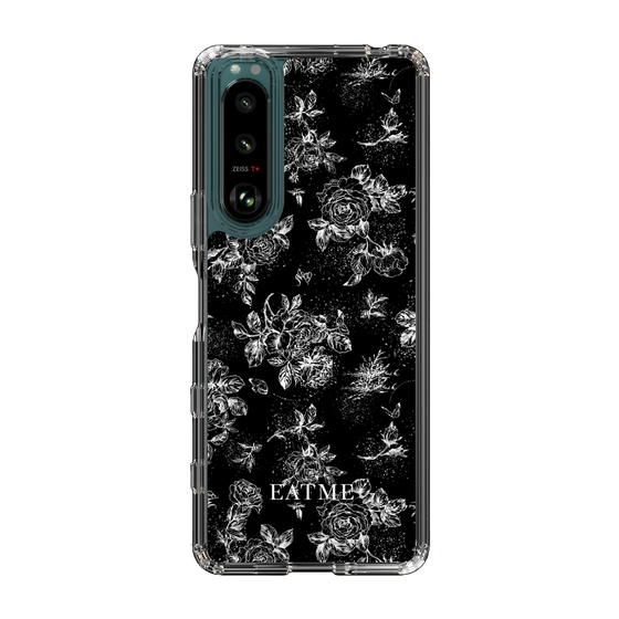 Slim Protection Case［ EATME - Toile de Jouy - Black ］