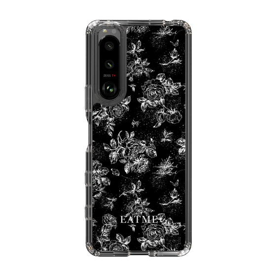 Slim Protection Case［ EATME - Toile de Jouy - Black ］