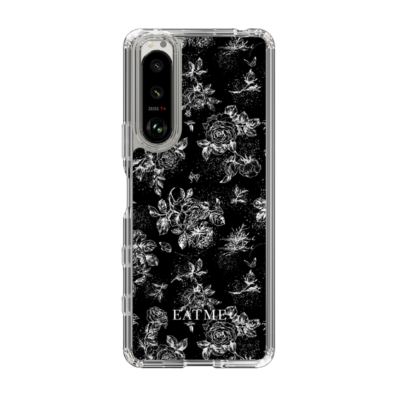 Slim Protection Case［ EATME - Toile de Jouy - Black ］