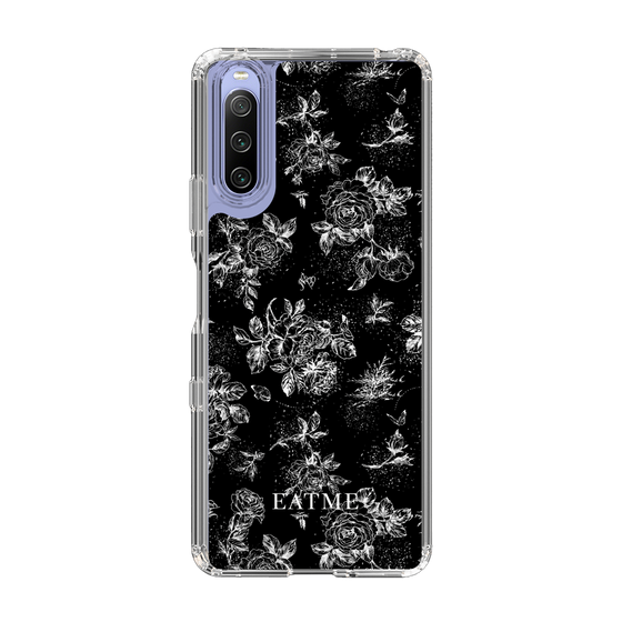 Slim Protection Case［ EATME - Toile de Jouy - Black ］
