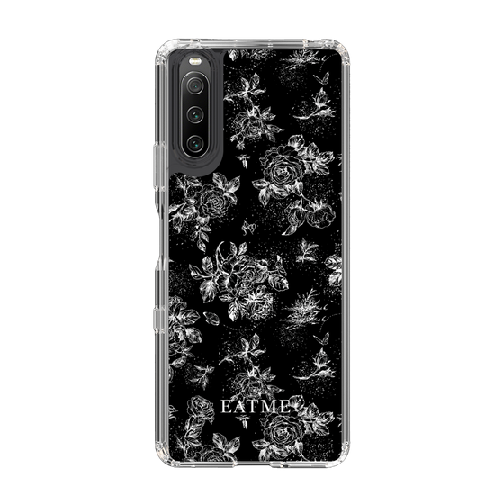 Slim Protection Case［ EATME - Toile de Jouy - Black ］