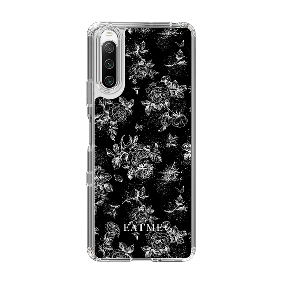 Slim Protection Case［ EATME - Toile de Jouy - Black ］
