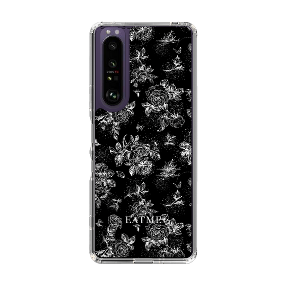 Slim Protection Case［ EATME - Toile de Jouy - Black ］