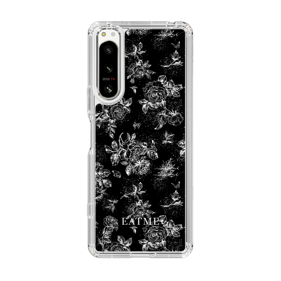 Slim Protection Case［ EATME - Toile de Jouy - Black ］