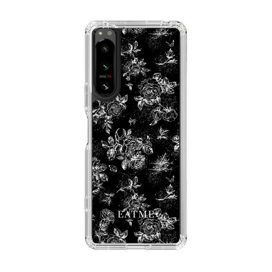 Slim Protection Case［ EATME - Toile de Jouy - Black ］