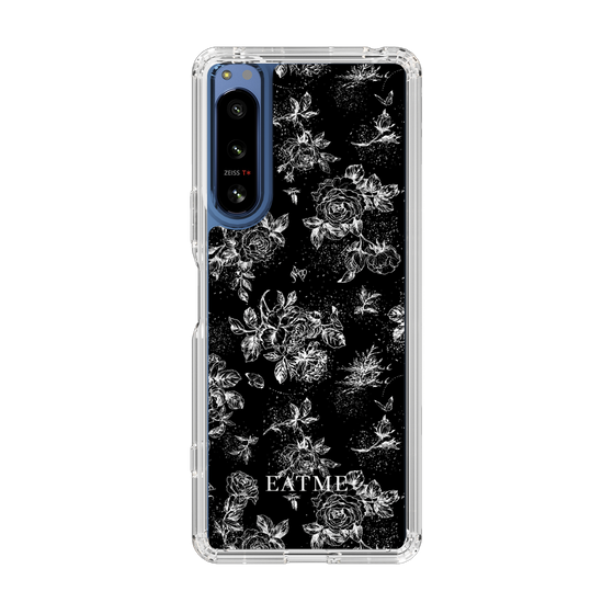 Slim Protection Case［ EATME - Toile de Jouy - Black ］