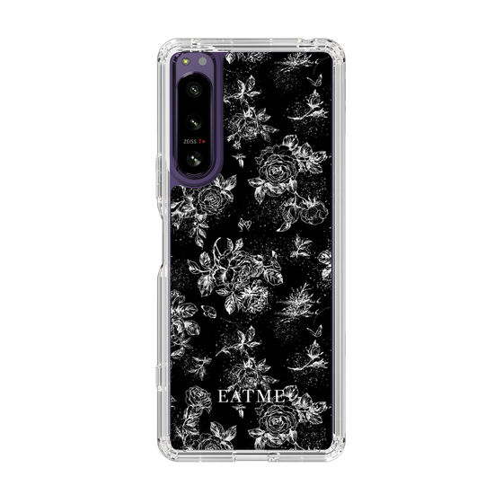 Slim Protection Case［ EATME - Toile de Jouy - Black ］