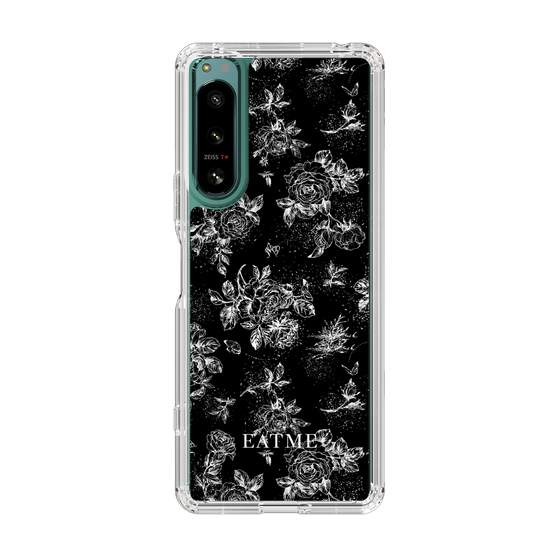 Slim Protection Case［ EATME - Toile de Jouy - Black ］
