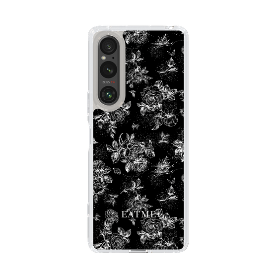 Slim Protection Case［ EATME - Toile de Jouy - Black ］