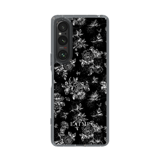 Slim Protection Case［ EATME - Toile de Jouy - Black ］
