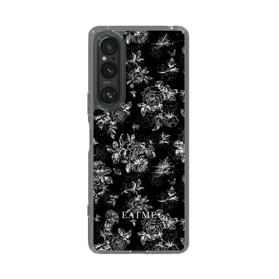 Slim Protection Case［ EATME - Toile de Jouy - Black ］