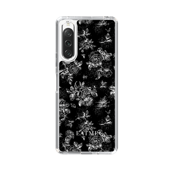 Slim Protection Case［ EATME - Toile de Jouy - Black ］