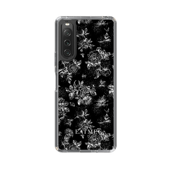 Slim Protection Case［ EATME - Toile de Jouy - Black ］