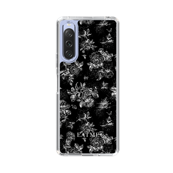 Slim Protection Case［ EATME - Toile de Jouy - Black ］