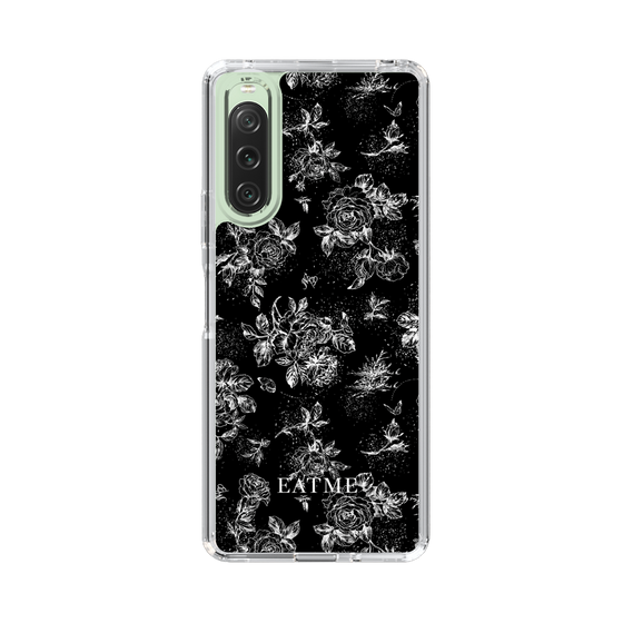 Slim Protection Case［ EATME - Toile de Jouy - Black ］