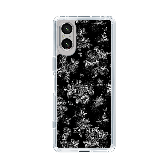 Slim Protection Case［ EATME - Toile de Jouy - Black ］