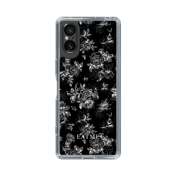 Slim Protection Case［ EATME - Toile de Jouy - Black ］