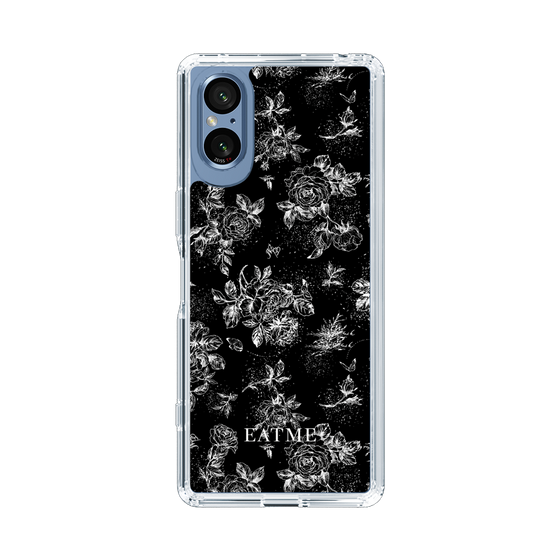 Slim Protection Case［ EATME - Toile de Jouy - Black ］