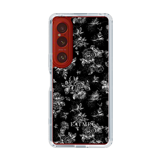 Slim Protection Case［ EATME - Toile de Jouy - Black ］