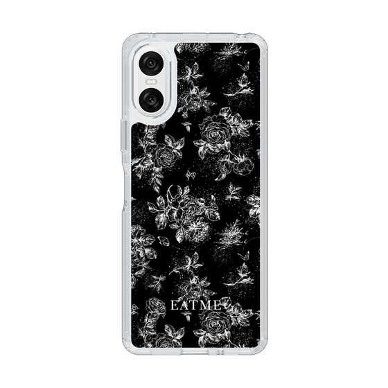 Slim Protection Case［ EATME - Toile de Jouy - Black ］
