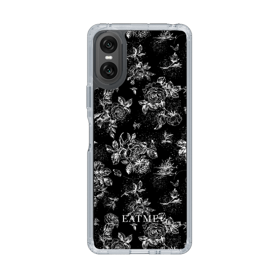 Slim Protection Case［ EATME - Toile de Jouy - Black ］