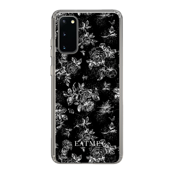Slim Protection Case［ EATME - Toile de Jouy - Black ］