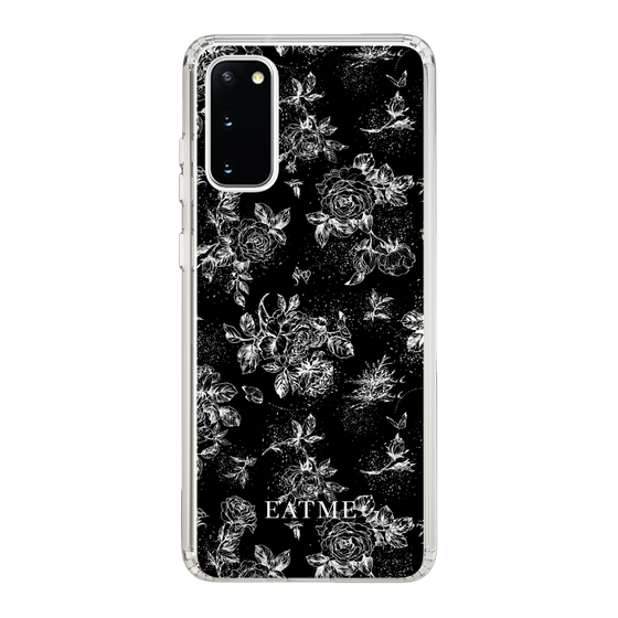 Slim Protection Case［ EATME - Toile de Jouy - Black ］