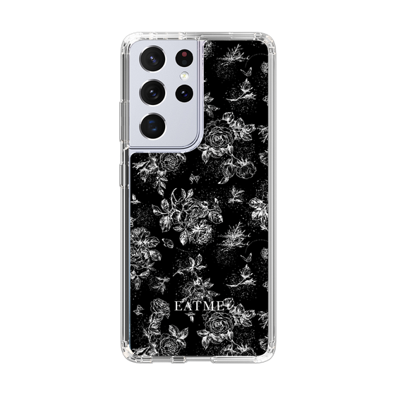 Slim Protection Case［ EATME - Toile de Jouy - Black ］