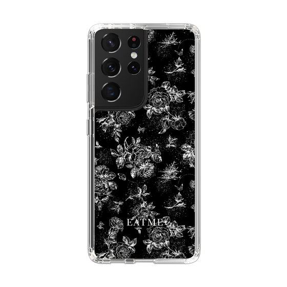 Slim Protection Case［ EATME - Toile de Jouy - Black ］