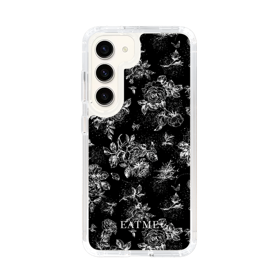 Slim Protection Case［ EATME - Toile de Jouy - Black ］