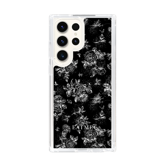 Slim Protection Case［ EATME - Toile de Jouy - Black ］