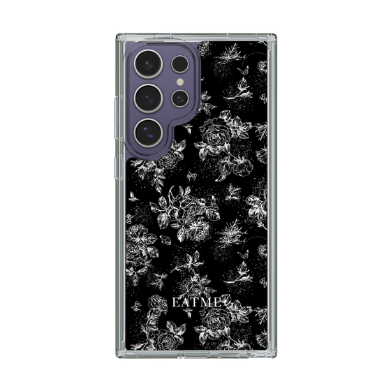 Slim Protection Case［ EATME - Toile de Jouy - Black ］