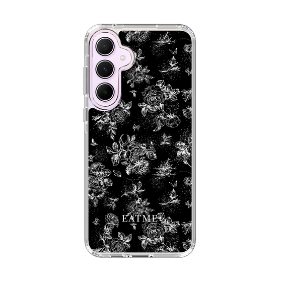 Slim Protection Case［ EATME - Toile de Jouy - Black ］