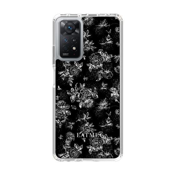 Slim Protection Case［ EATME - Toile de Jouy - Black ］