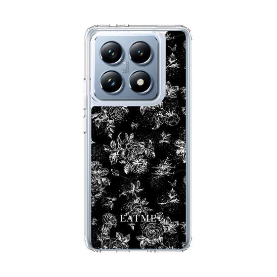 Slim Protection Case［ EATME - Toile de Jouy - Black ］