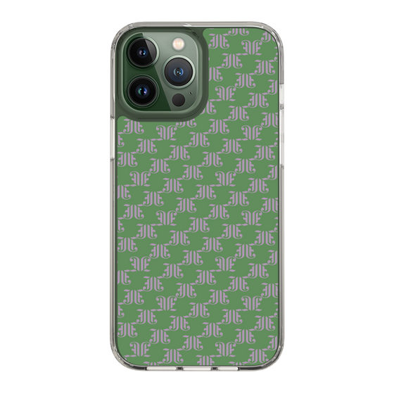 Slim Protection Case［ jouetie - Monogram - Green ］