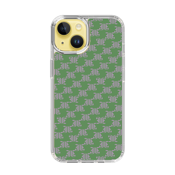 Slim Protection Case［ jouetie - Monogram - Green ］