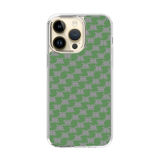 Slim Protection Case［ jouetie - Monogram - Green ］