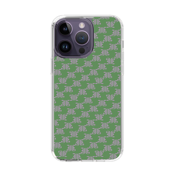 Slim Protection Case［ jouetie - Monogram - Green ］